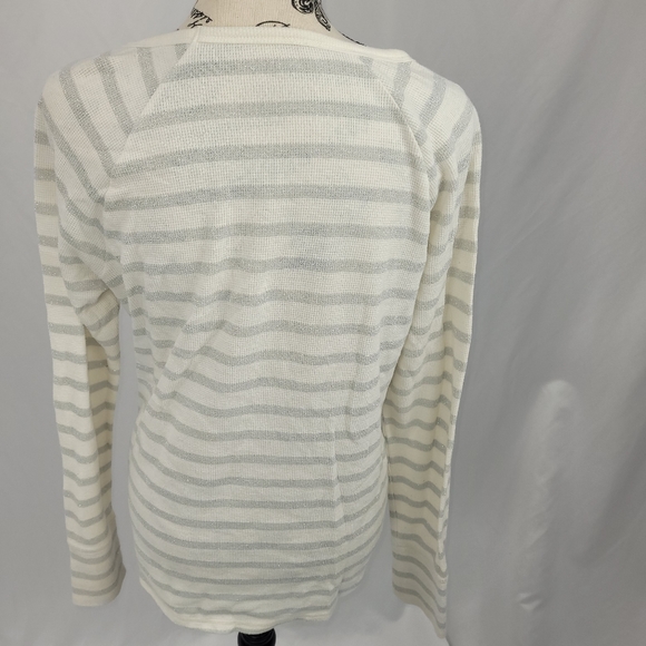 Sonoma long sleeve shirt glitter stripes - Picture 3 of 5